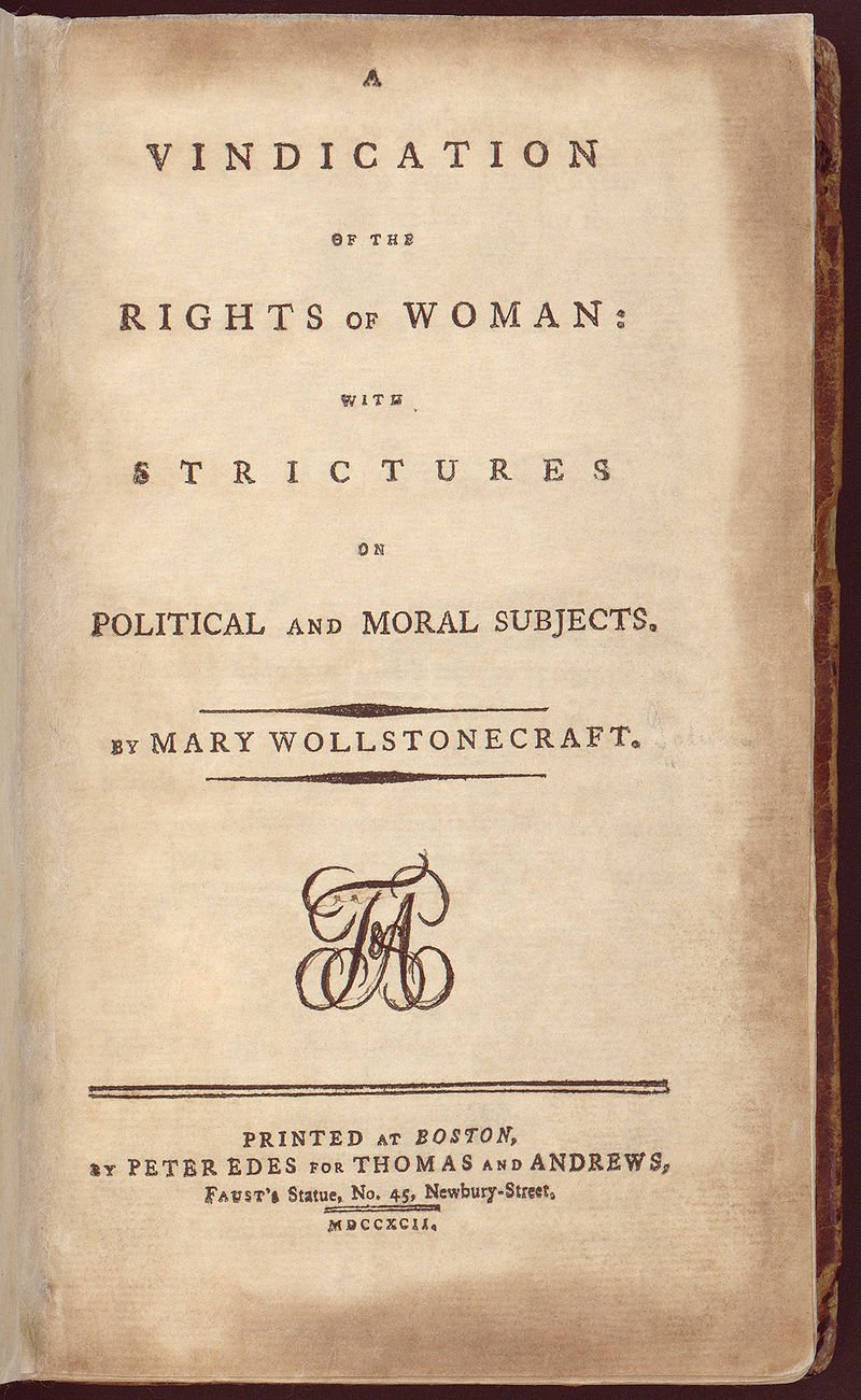 Norton Critical Editions An Authoritative Text Backgrounds and Contexts Criticism A Vindication of the Rights of Woman
