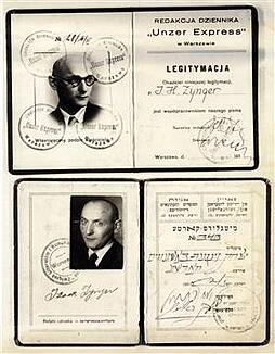 Bashevis_Singer_Press_Cards