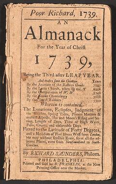 Poor_Richard_Almanack_1739