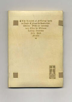 The Treatyse of Fysshynge Wyth An Angle by Juliana Berners