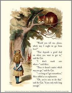 Alice and the Cheshire Cat