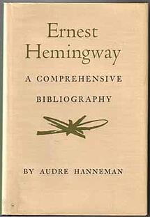 Hemingway_Bibliography_Hanneman-1