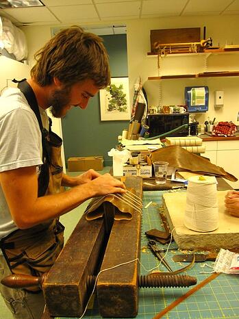 Brien-Beidler-Charleston-Library-Society-Bindery