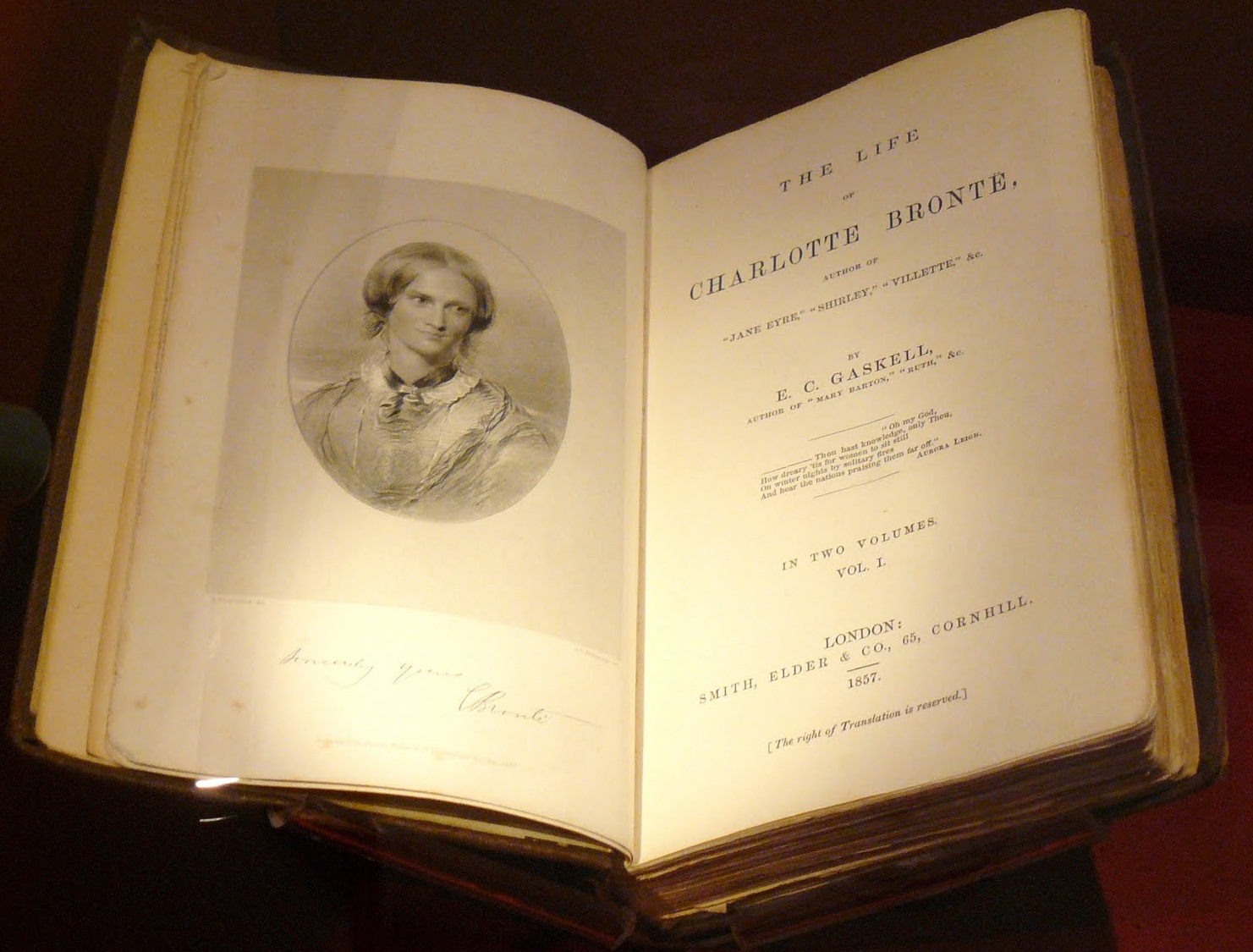 the life of charlotte bronte by elizabeth gaskell summary