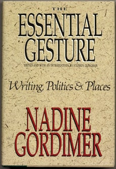 Gordimer_Essential_Gesture