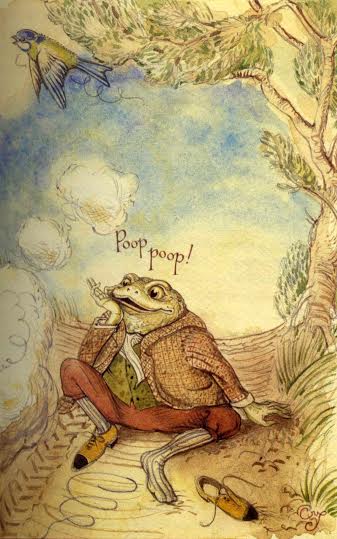 illustrated wind in the willows